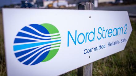 Am Montag ist der erste Strang der Ostseepipeline Nord Stream 2 mit Gas befüllt worden.