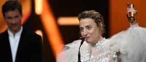 Maren Eggert wurde für ihre Rolle in „Ich bin dein Mensch“ ausgezeichnet.