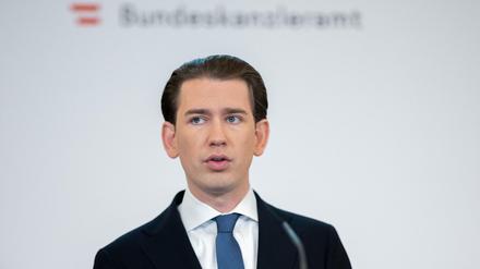 Österreichischer Kanzler Sebastian Kurz 