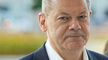 Ist dieser Mann so undurchschaubar wie eine Sphinx? Zumindest manche Parteifreunde von Olaf Scholz sehen das so.