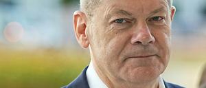 Ist dieser Mann so undurchschaubar wie eine Sphinx? Zumindest manche Parteifreunde von Olaf Scholz sehen das so.