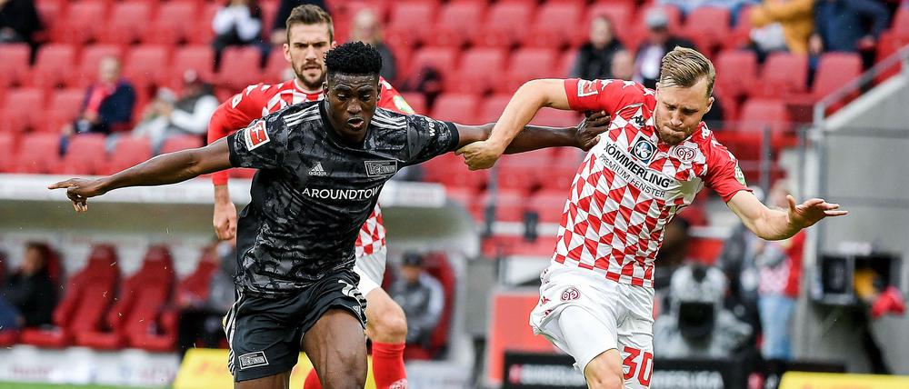 Mit 3:2 kann der 1.FC Union sich gegen Mainz durchsetzen.
