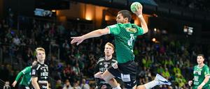 Tim Matthes gehörte mit sieben Treffern gegen Erlangen zu den erfolgreichsten Werfern