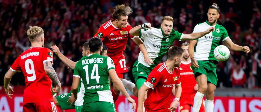 Union dominierte das Spiel gegen Maccabi Haifa.