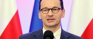 Polens Regierungschef Mateusz Morawiecki hatte das Verfahren vor dem Warschauer Verfassungsgericht angestrengt.