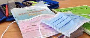 Die Maskenpflicht war eine an den Schulen schon alltägliche Schutzmaßnahme.