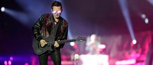 Matthew Bellamy kommt mit seiner Band Muse 2022 zum "Tempelhof Sounds"-Festival.