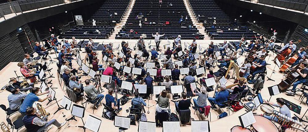 Schlichte Optik, bester Klang. Um die Akustik der Halle hat sich der weltweit geschätzte Spezialist Yasuhisa Toyota gekümmert.