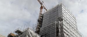 Die Baustelle der Garnisonkirche.