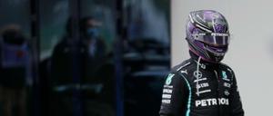 Lewis Hamilton war nicht ganz zufrieden nach dem Rennen.