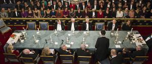 Die Jahressitzung der Schwedischen Akademie im Jahr 2011