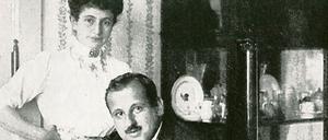 Spielkind. Georg Hermann mit seiner Ehefrau im Jahr 1908.