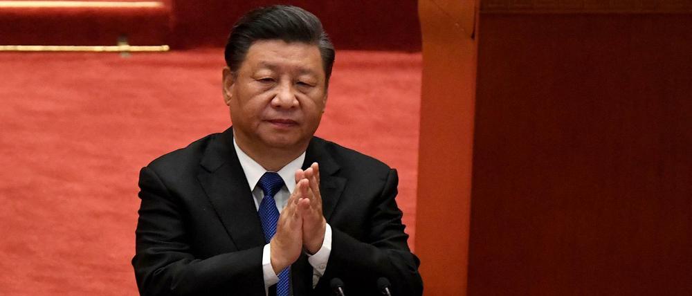 Staatschef Xi Jinping sprach anlässlich des 110. Jahrestages der Revolution in China.