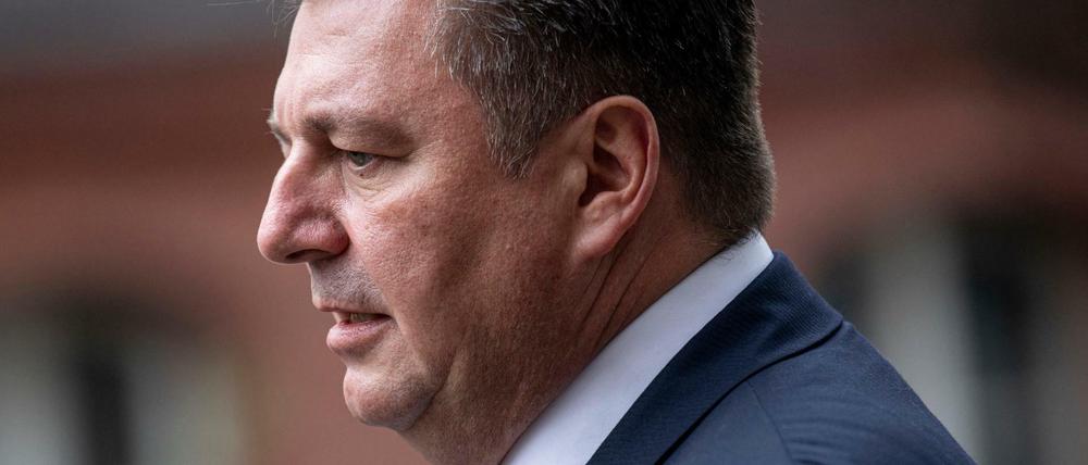 Senator Andreas Geisel (SPD) äußert und verteidigt sich normalerweise gern. Die Berlinwahl sieht er anscheinend nicht in seiner Verantwortung.