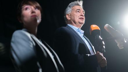 Sigrid Maurer und Werner Kogler von den Grünen in Österreich.