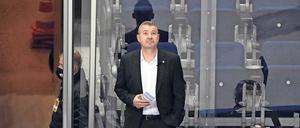 Neues Gefühl. Beim 6:3 gegen den HC Lugano sah Eisbären-Trainer Serge Aubin zum ersten Mal in dieser Saison einen zufriedenstellenden Endstand auf dem Videowürfel der Arena am Ostbahnhof. 