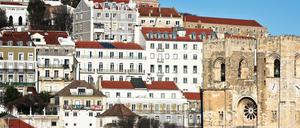 Die Stadt Lissabon war während der Pandemie zeitweise abgeriegelt worden.