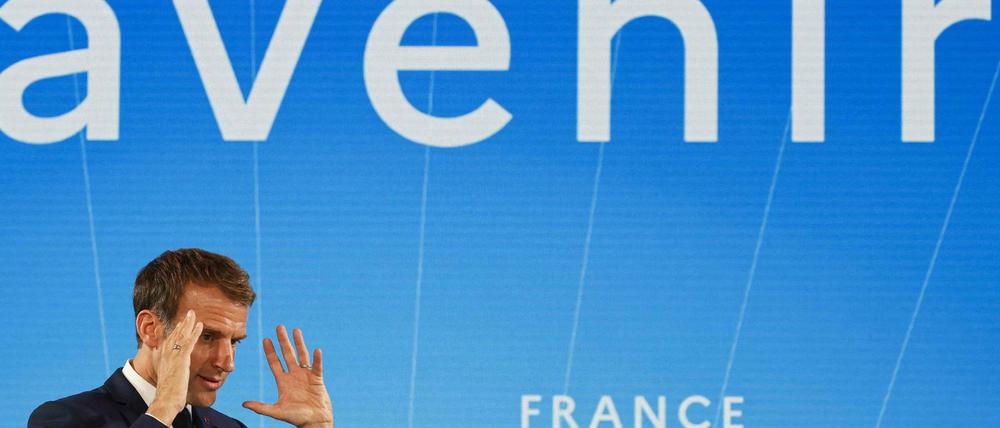 Frankreichs Präsident Macron möchte weiterhin auf Atomkraft setzen.