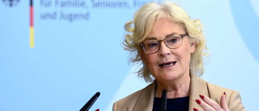 Bundesjustizministerin Christine Lambrecht (SPD)