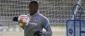 Herthas Myziane Maolida trainiert wieder mit der Mannschaft.