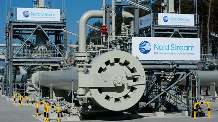 Die Anlandestelle der Ostsee-Pipeline Nord Stream 2 im vorpommerschen Lubmin (Archivbild).