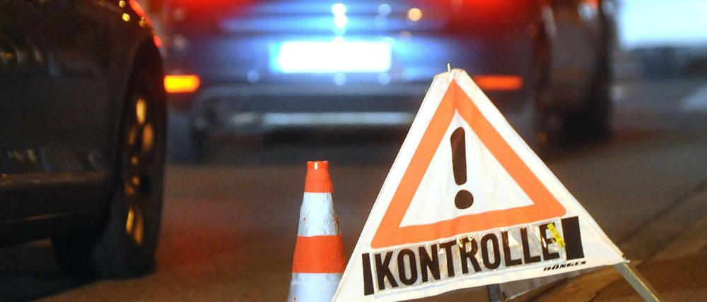 Grenzkontrollen an der Grenze zu Österreich (Symbolbild)