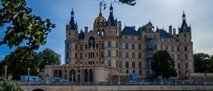 Das Schweriner Schloss, Sitz des Landtags von Mecklenburg-Vorpommern