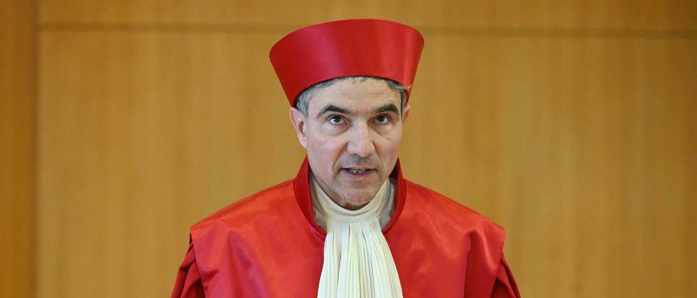 Stephan Harbarth, Vorsitzender des Ersten Senats beim Bundesverfassungsgericht und Präsident des Gerichts.