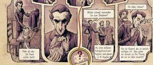 Markante Spürnase: Eine Szene aus „Im Kopf von Sherlock Holmes“.