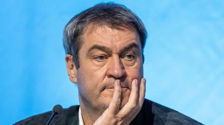 CSU-Chef Markus Söder bei der JU-Landesversammlung in Bayern