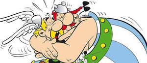 Asterix und Obelix sind die populärsten Comicfiguren Europas.