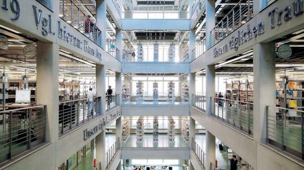 Die Universitätsbibliothek der Technischen Universität.