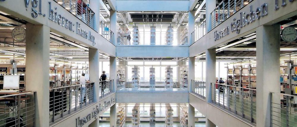 Die Universitätsbibliothek der Technischen Universität.