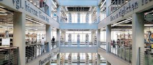 Die Universitätsbibliothek der Technischen Universität.
