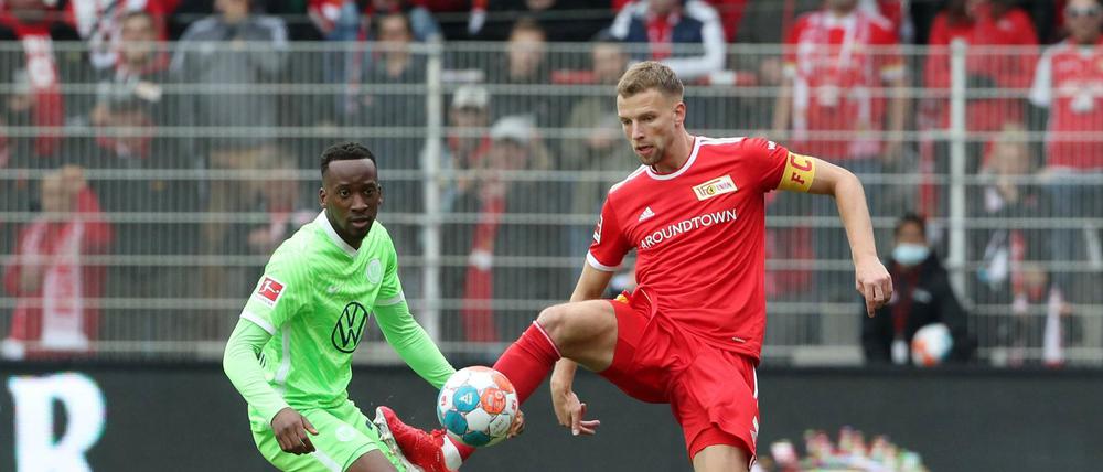 Marvin Friedrich (rechts) wird dem 1. FC Union vorerst fehlen. 