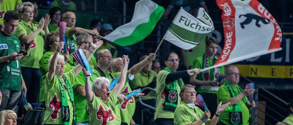 Insgesamt 3650 Zuschauer waren beim Füchse-Spiel gegen Kiel dabei.