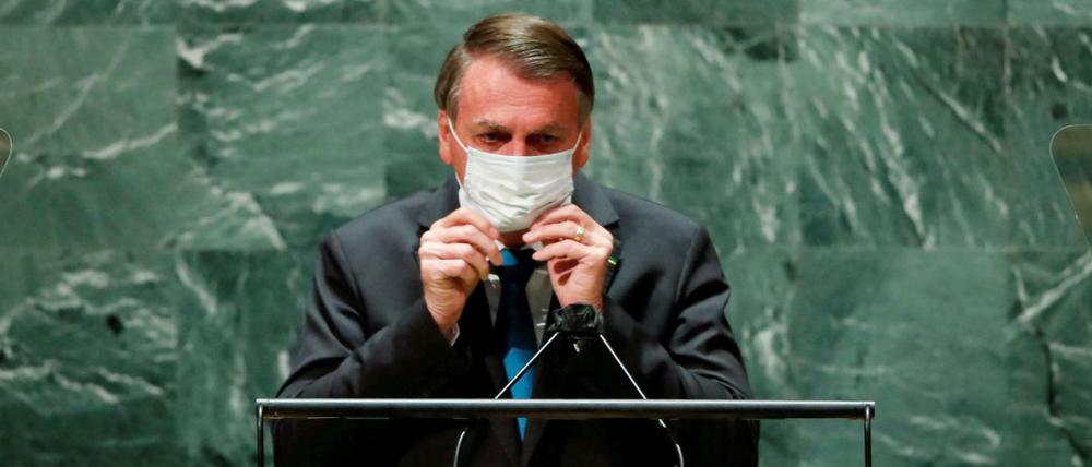 Ein Untersuchungsausschuss ermittelt gegen Bolsonaro.