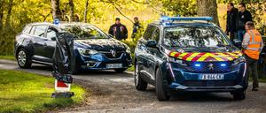 Rund hundert französische Polizeibeamte sind im Einsatz.