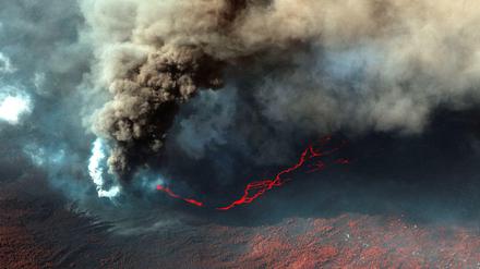 Der Lavafluss auf La Palma wird immer schneller.