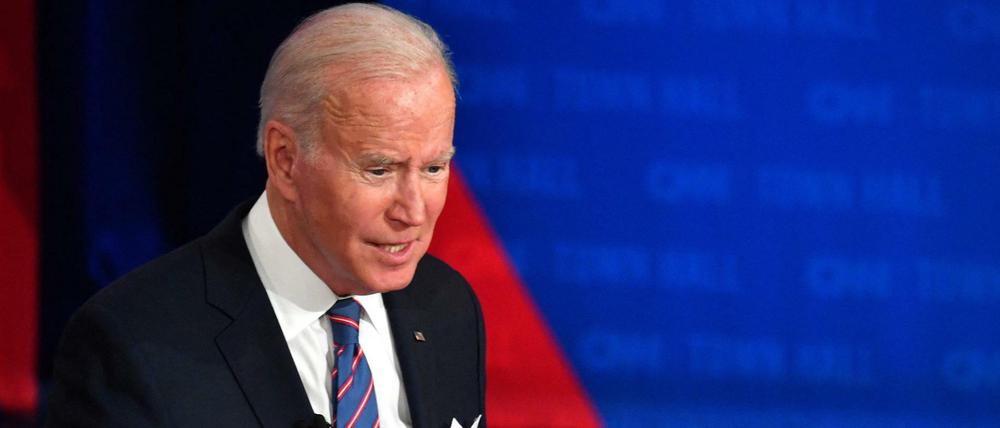 US-Präsident Joe Biden war beim TV-Sender CNN zu Gast.