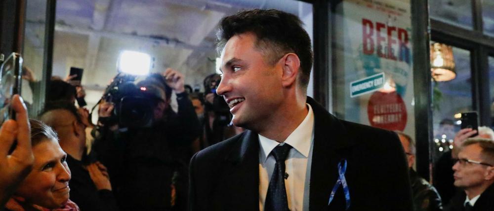 Er ist die Hoffnung der ungarischen Opposition gegen Orbán: Péter Márki-Zay.