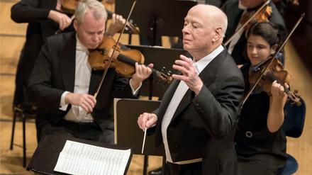 Bernhard Haitink, 2018.