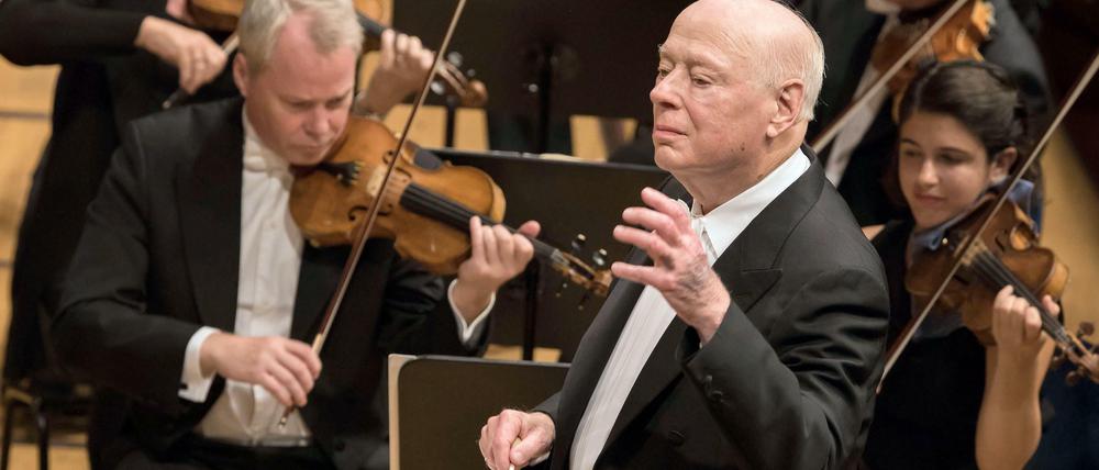 Bernhard Haitink, 2018.