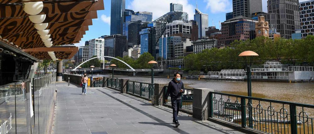 Melbourne erwacht aus dem Lockdown.