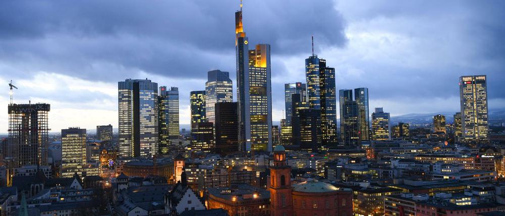 Bankenmetropole Frankfurt.