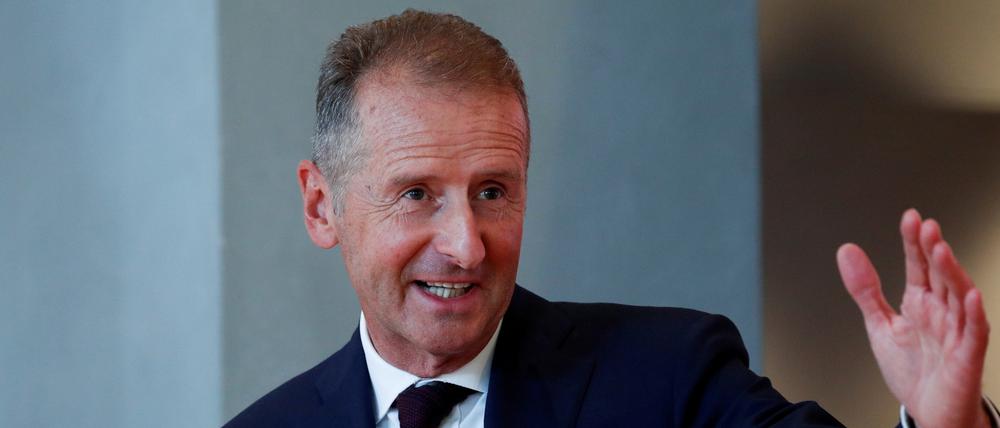 Volkswagen-CEO Herbert Diess mischt sich immer wieder in die Energie- und Verkehrspolitik ein - zum Teil mit überraschenden Forderungen.