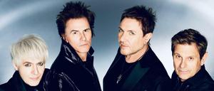 Die britische Band Duran Duran mit Simon Le Bon (2. v. r.).
