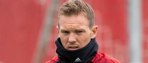 Vorerst kein Gestikulieren an der Seitenlinie mehr. Julian Nagelsmann muss sich in häusliche Isolation begeben. 