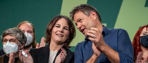 Annalena Baerbock und Robert Habeck müssen jetzt verhandeln.