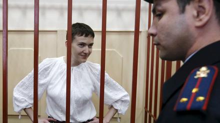 Die ukrainische Militärpilotin Nadezhda Savchenko